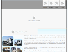 Tablet Screenshot of itransportco.com
